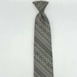Wemlon Vintage Gray Tie Wembley Fabric 18" Long